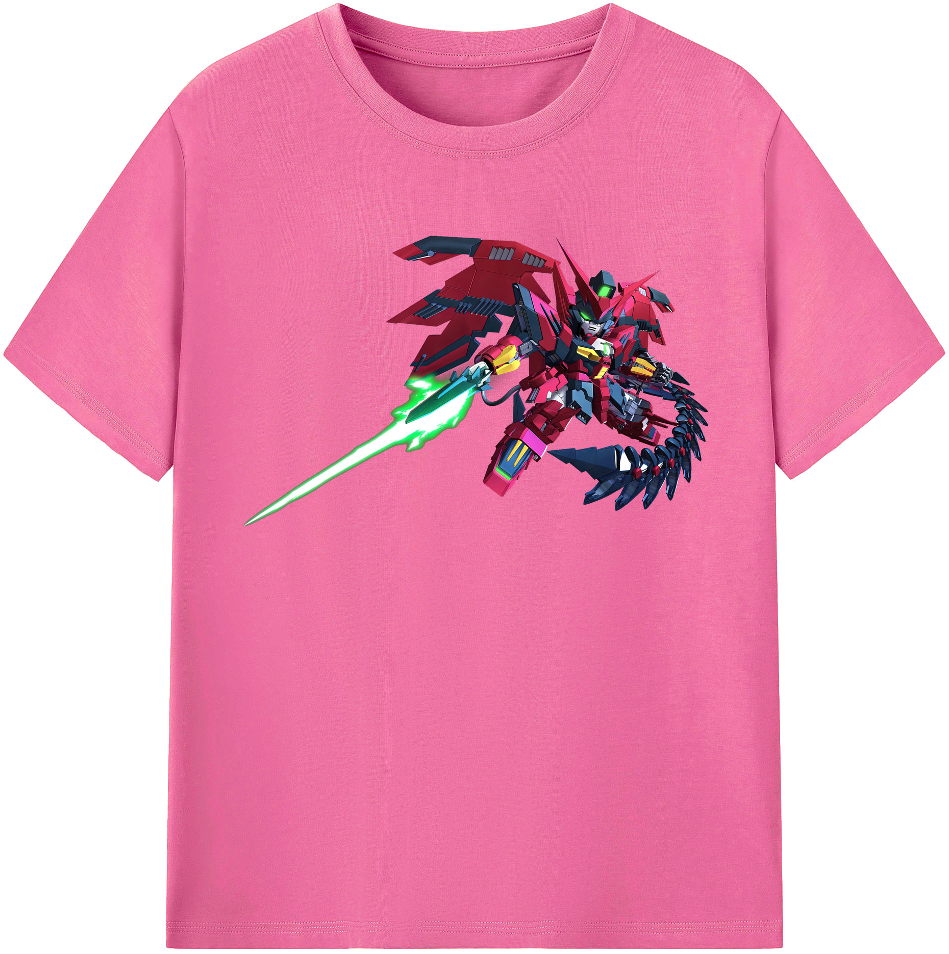 （画像用） 機動戦士ガンダム Mobile Suit Gundam レディースカジュアルプリントTシャツ（綿100％）